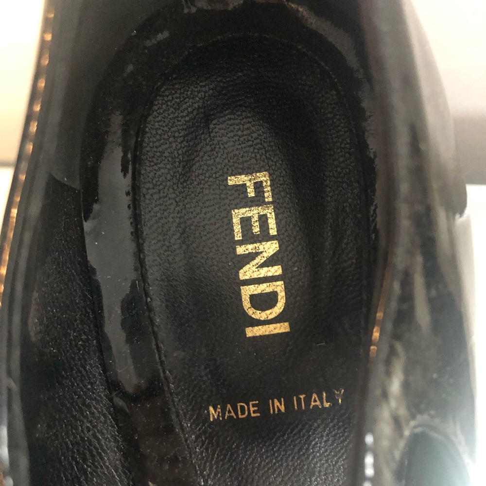 Authentic FENDI wedges